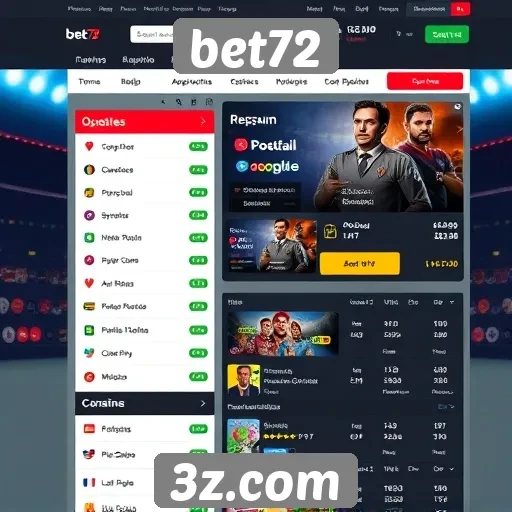 bet72 : Interface do site bet72 e usabilidade